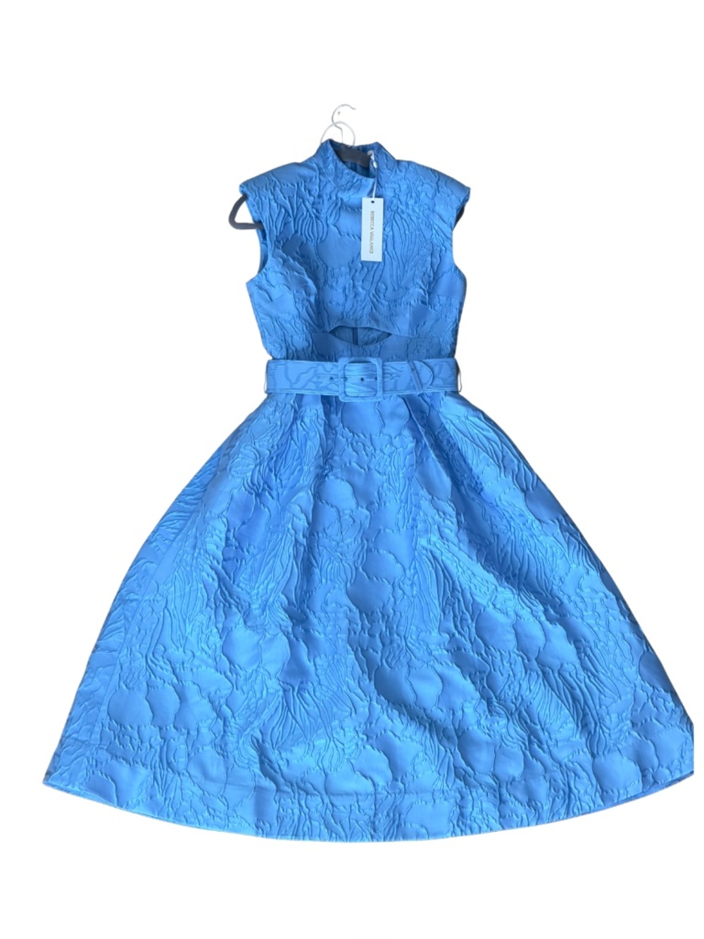Rebecca Vallance Aegir Midi Dress, Color Blue, Size US 6/AUS 10
